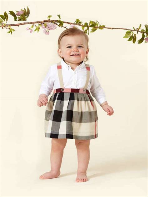 burberry baby model|Burberry baby girl outfits.